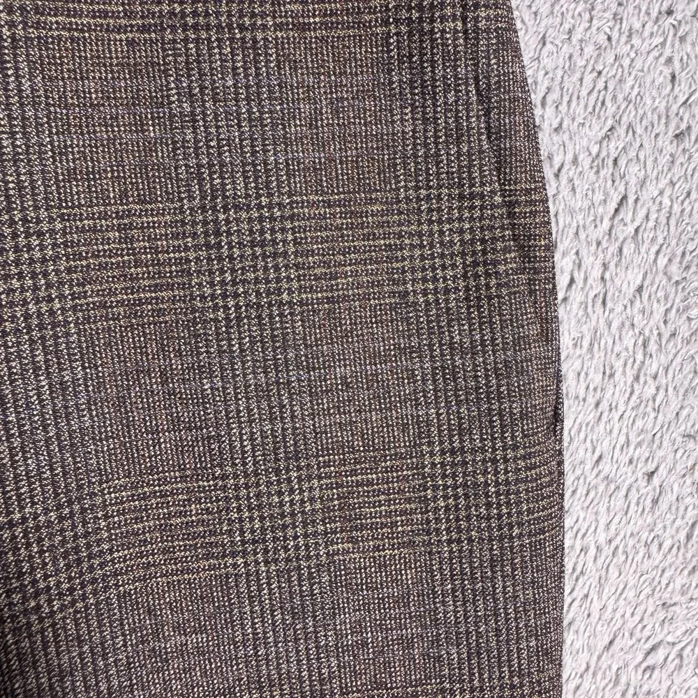 Banana Republic Marzotto Pants Mens 35x32 Slim Fit Glen Check Trouser Wool